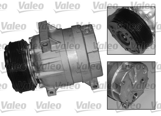 VALEO 699861 Compressore, Climatizzatore-Compressore, Climatizzatore-Ricambi Euro