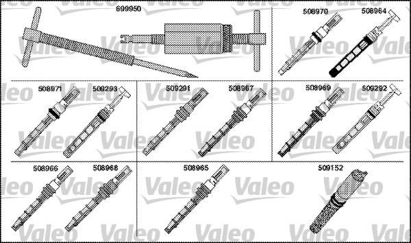 VALEO 699930 Iniettore, Valvola ad espansione