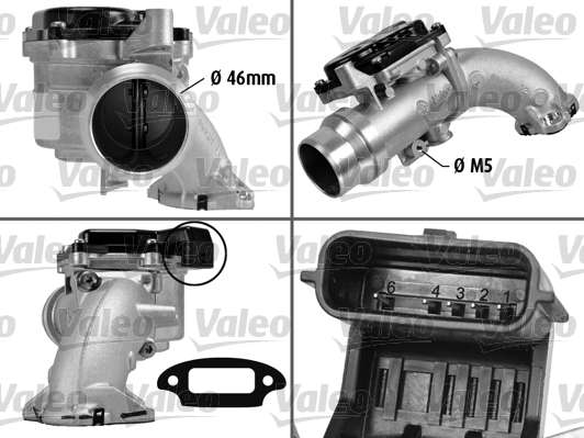 VALEO 700429 Corpo farfallato