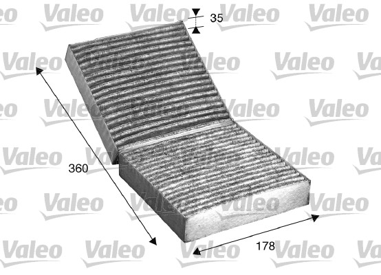 VALEO 715508 Filtro, Aria abitacolo-Filtro, Aria abitacolo-Ricambi Euro