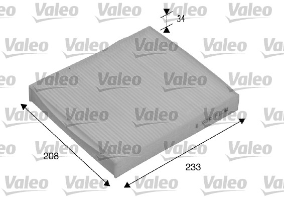 VALEO 715510 Filtro, Aria abitacolo-Filtro, Aria abitacolo-Ricambi Euro