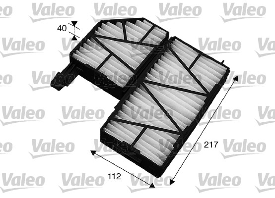 VALEO 715563 Filtro, Aria...