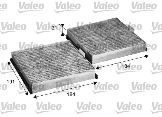 VALEO 715568 Filtro, Aria abitacolo-Filtro, Aria abitacolo-Ricambi Euro