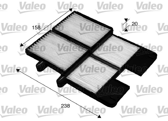 VALEO 715572 Filtro, Aria...