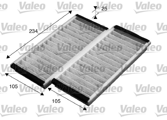 VALEO 715574 Filtro, Aria abitacolo-Filtro, Aria abitacolo-Ricambi Euro