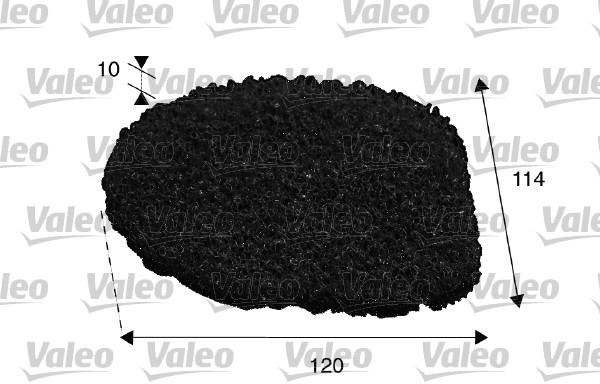 VALEO 715589 Filtr, vzduch...