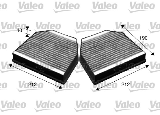 VALEO 715621 Filtro, Aria abitacolo-Filtro, Aria abitacolo-Ricambi Euro