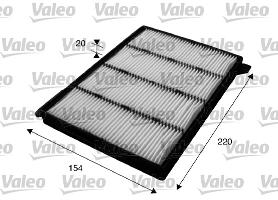 VALEO 715626 Filtro, Aria...