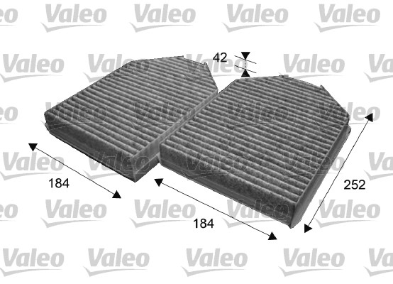 VALEO 715640 Filtro, Aria abitacolo-Filtro, Aria abitacolo-Ricambi Euro