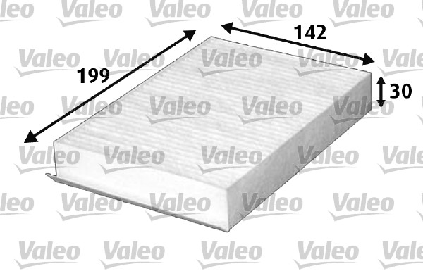 VALEO 715644 Filtro, Aria abitacolo