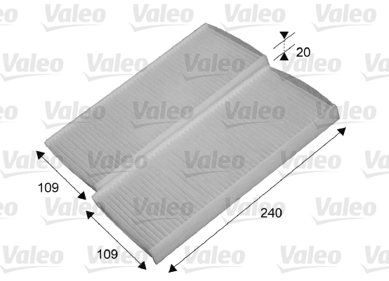 VALEO 715649 Filtr, vzduch...