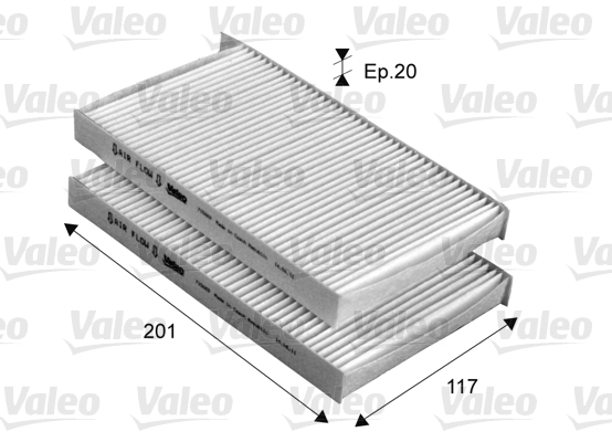 VALEO 715669 Filtro, Aria...