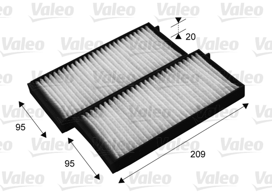 VALEO 715700 Filtr, vzduch...