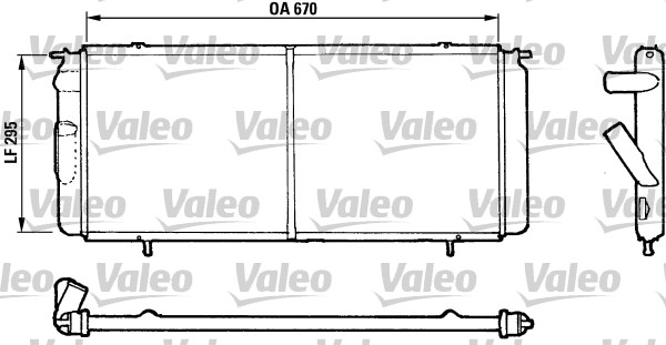 VALEO 730017 Radiatore,...