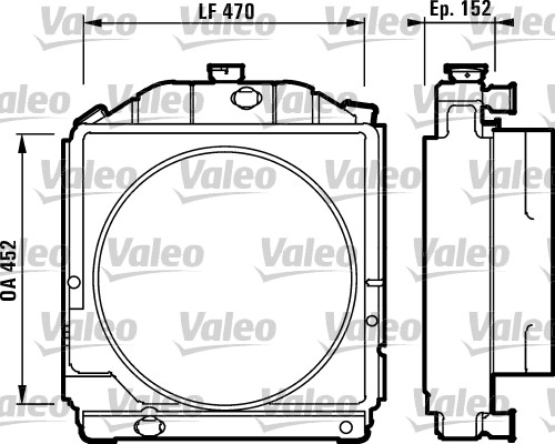 Radiator, engine cooling