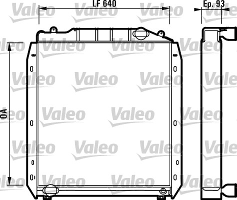 Radiator, engine cooling