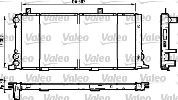 VALEO 730348 Radiatore,...