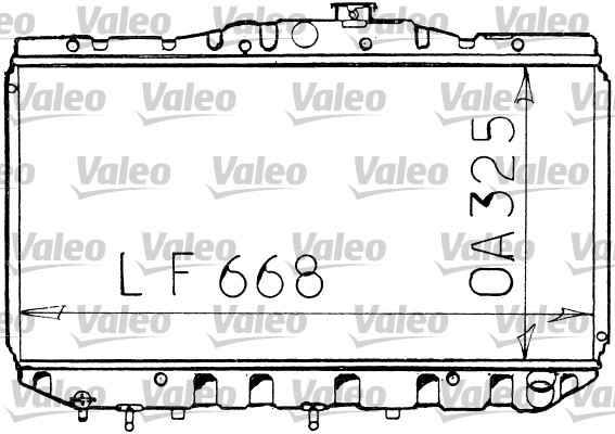 Radiator, engine cooling