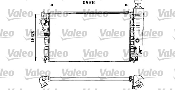 VALEO 730577 Radiatore,...