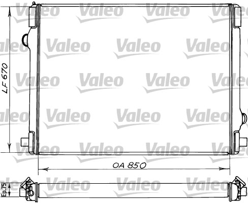 Radiator, engine cooling