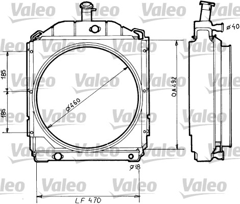Radiator, engine cooling