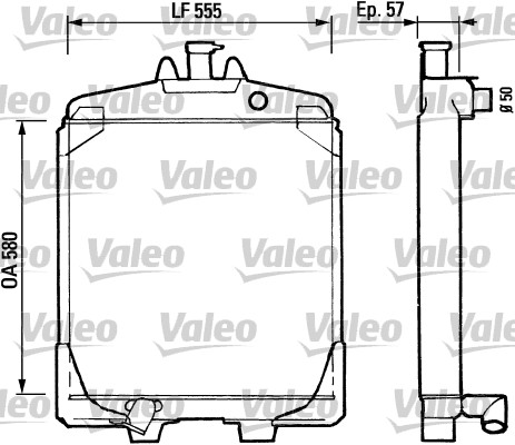 Radiator, engine cooling