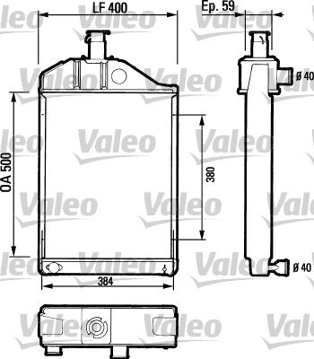 Radiator, engine cooling