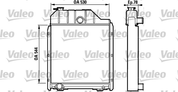 Radiator, engine cooling