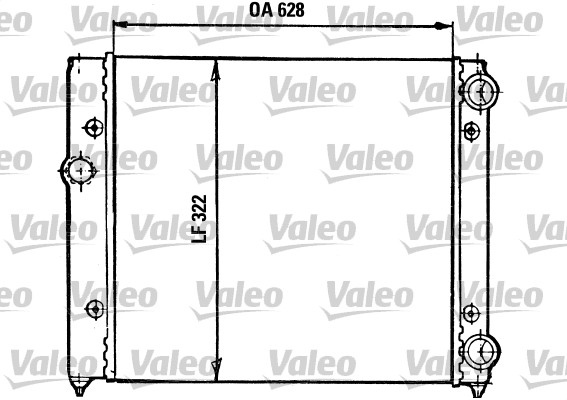 Radiator, engine cooling