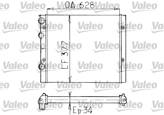 Radiator, engine cooling