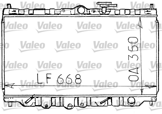 Radiator, engine cooling