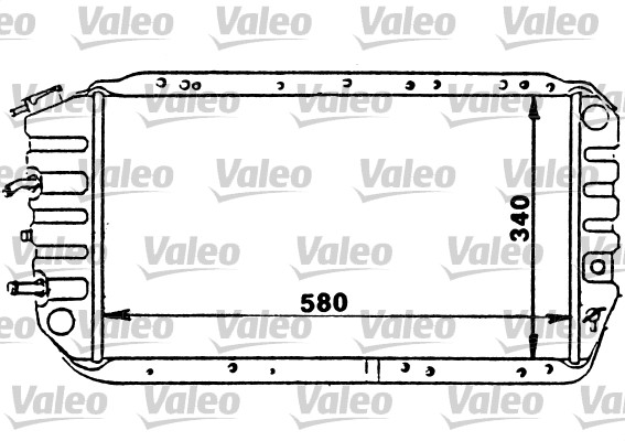 Radiator, engine cooling