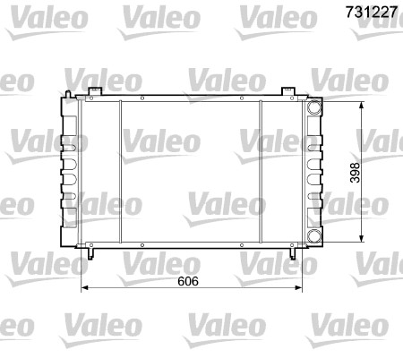 Radiator, engine cooling