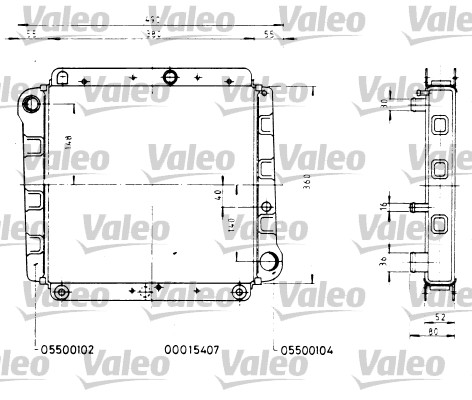 Radiator, engine cooling