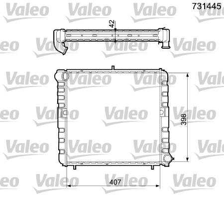 Radiator, engine cooling