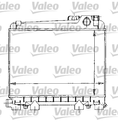 Radiator, engine cooling