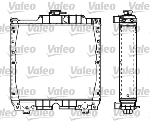 Radiator, engine cooling