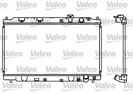 Radiator, engine cooling