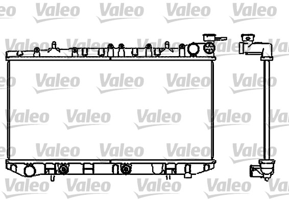 Radiator, engine cooling