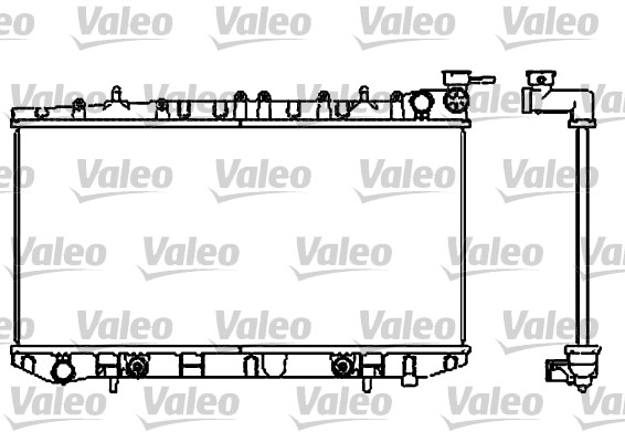 Radiator, engine cooling