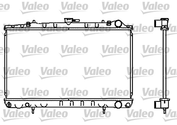 Radiator, engine cooling