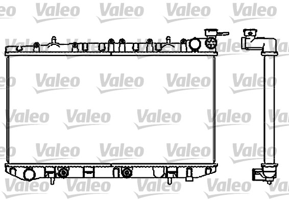 Radiator, engine cooling
