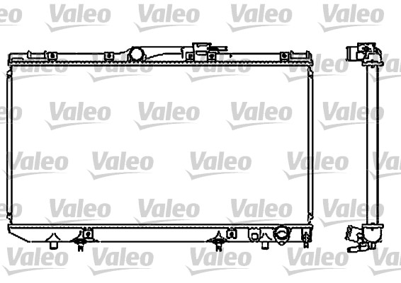 Radiator, engine cooling