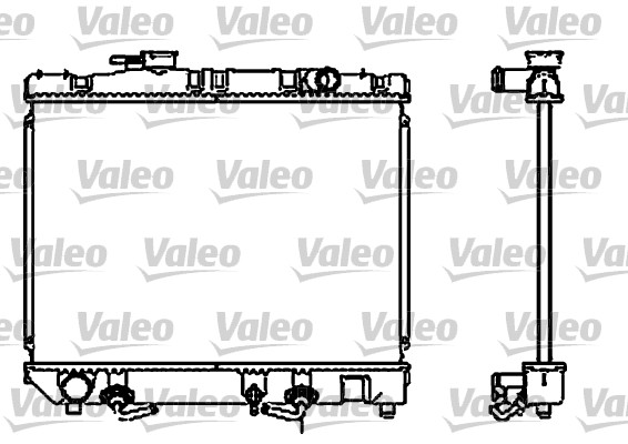 Radiator, engine cooling
