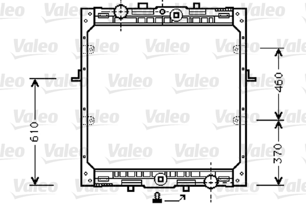 VALEO 731929 Radiatore,...