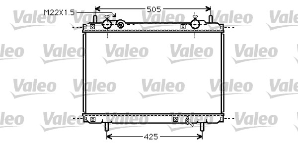 VALEO 731974 Radiatore, Raffreddamento motore-Radiatore, Raffreddamento motore-Ricambi Euro