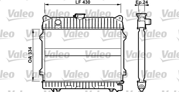 Radiator, engine cooling