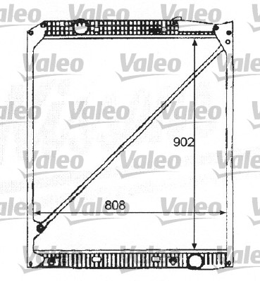 VALEO 732217 Radiatore,...