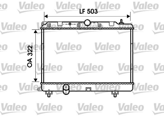 Radiator, engine cooling