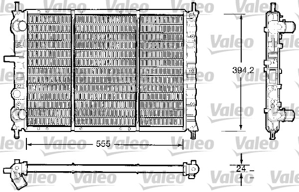 VALEO 732504 Radiatore,...